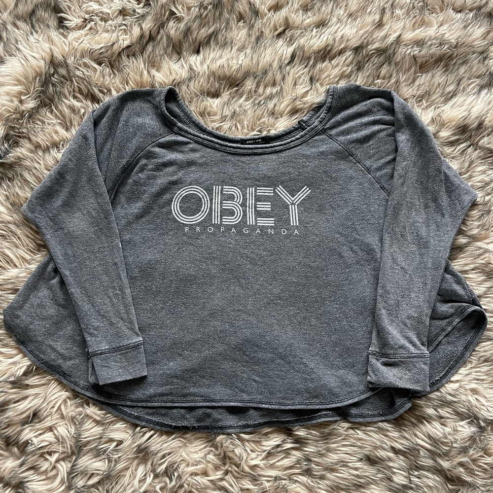 Obey sweatshirt, size medium, flowy